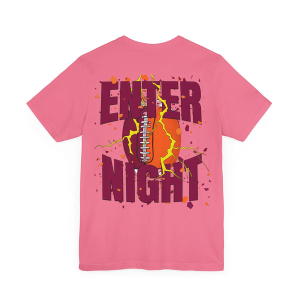 Virginia Tech Football Exit Light Lightning Strike T-Shirt