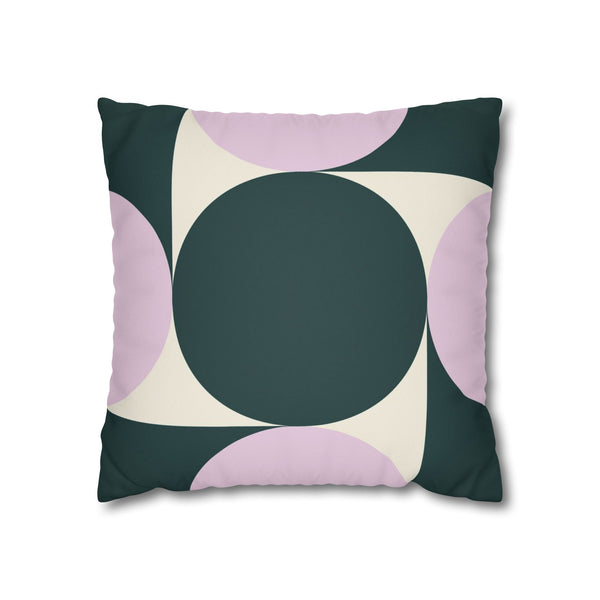 SW Paradox Palette Lilac Green Faux Suede Pillow Cover
