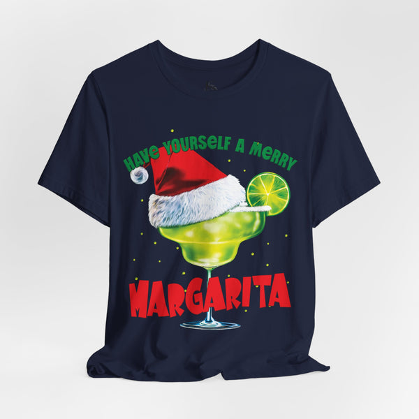 Merry Margarita Christmas Holiday T-Shirt