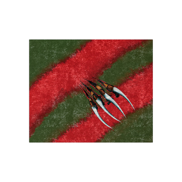 Nightmare on Elm Street Freddy Krueger Throw Blanket