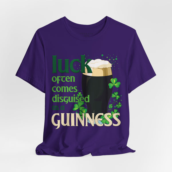 Guinness Lucky Irish St. Patrick's Day Drinking T-Shirt