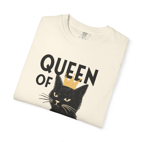 Queen of Chaos Black Cat Grunge Style Comfort Colors® T-Shirt