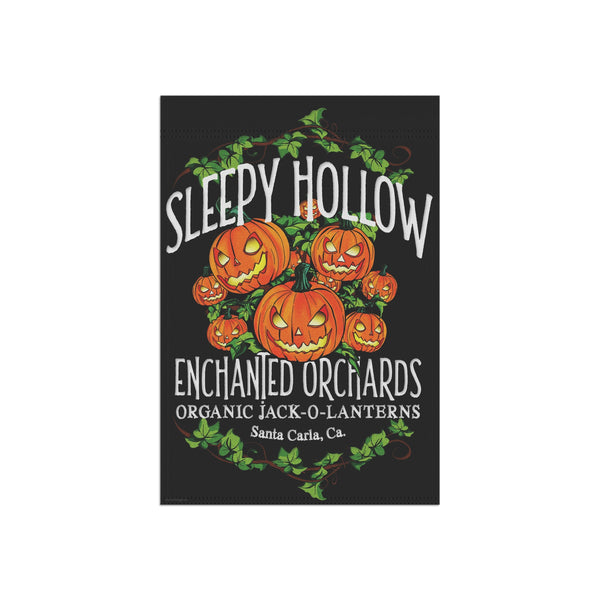Sleepy Hollow Pumpkin Farms Halloween Yard Flag