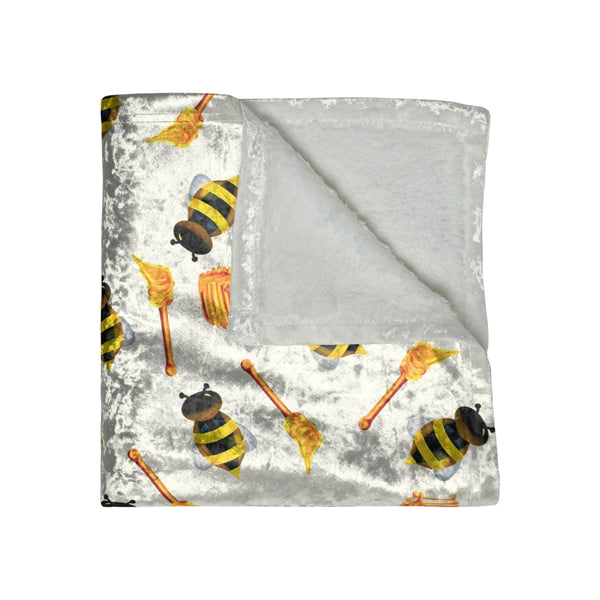 Honey Bees Decorative Throw Blanket