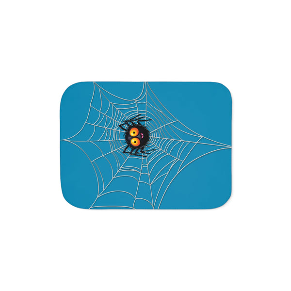 Happy Spider Halloween Toddler Baby Blanket