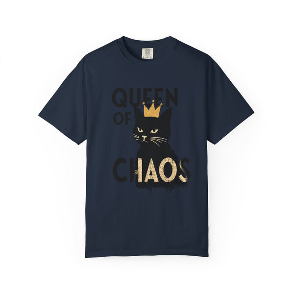Queen of Chaos Black Cat Grunge Style Comfort Colors® T-Shirt