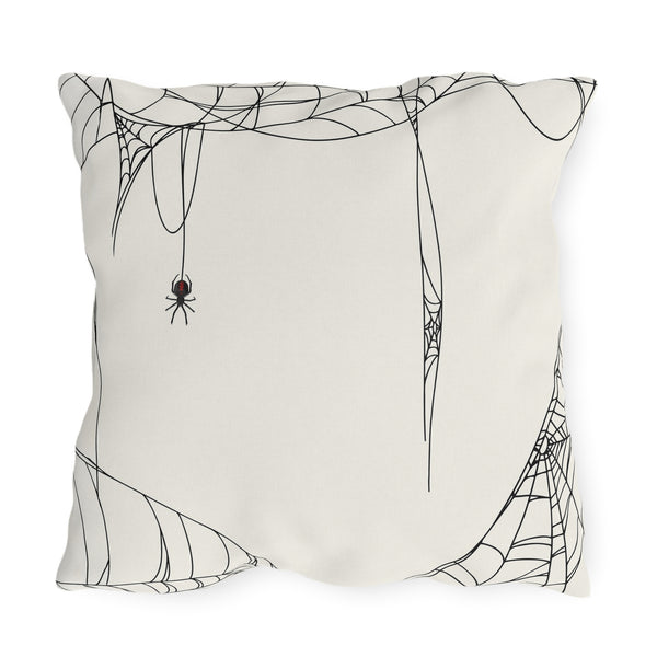 Hanging Spider Indoor Outdoor Throw Pillow