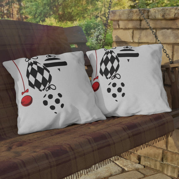 Ornaments Indoor Outdoor Christmas Throw Pillow