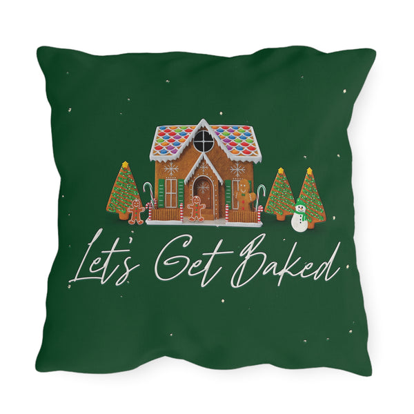 Indoor Outdoor Throw Pillow Christmas Pillow Patio