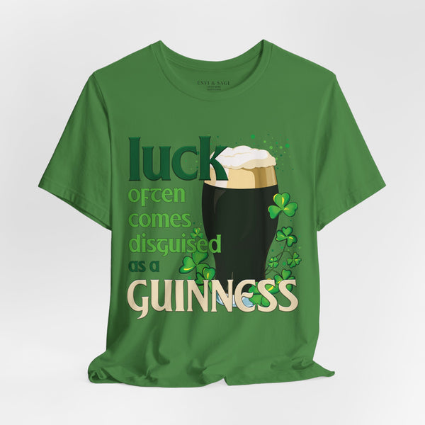 Guinness Lucky Irish St. Patrick's Day Drinking T-Shirt