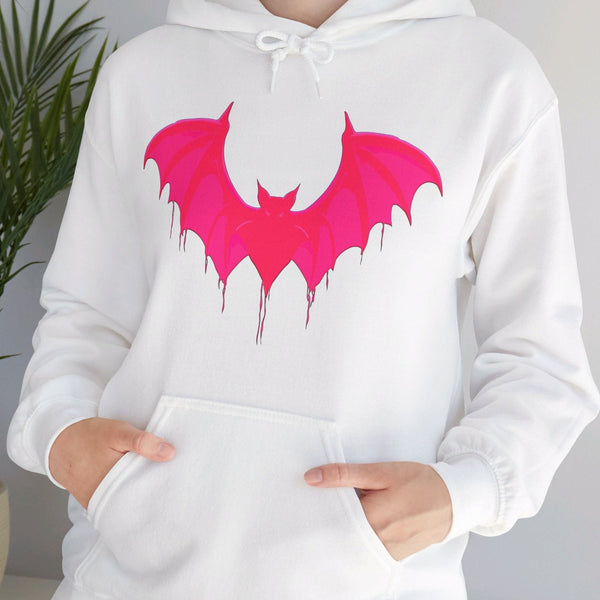 Pink Bat Sweatshirt Hoodie