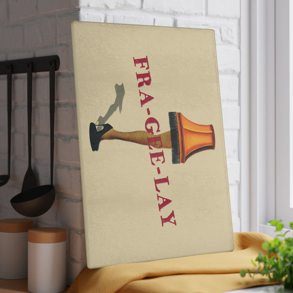 Frageelay Leg Lamp Holiday Cutting Board