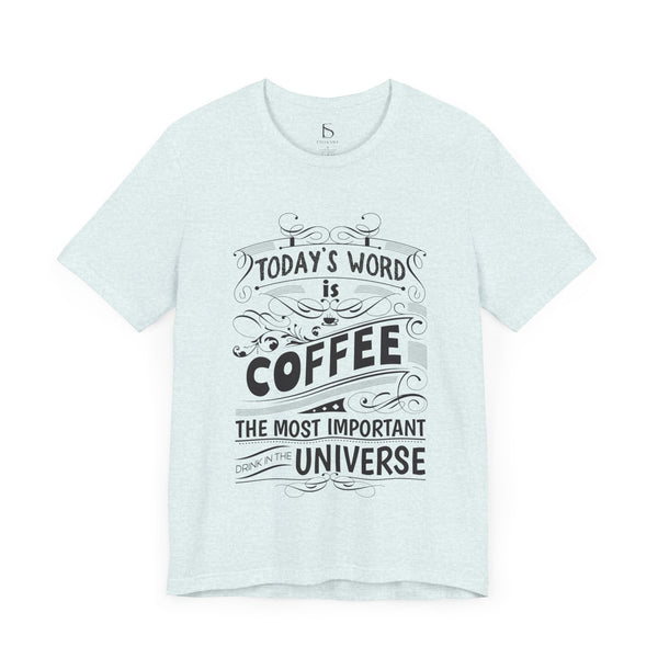 Coffee Typography T-Shirt