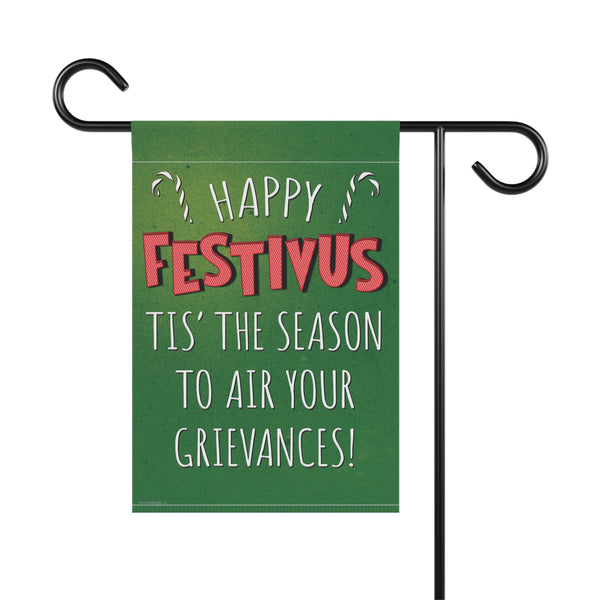 Happy Festivus Air Your Grievances Funny Christmas Flag