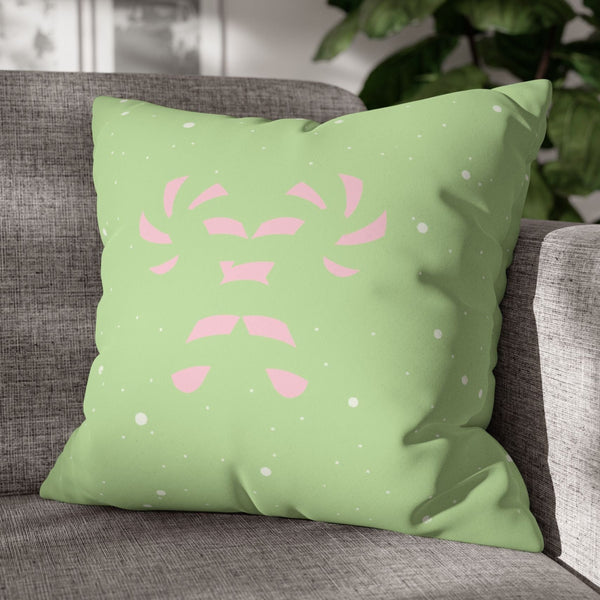 Pastel Christmas Pillow Cover Candy Cane Holiday Pillow