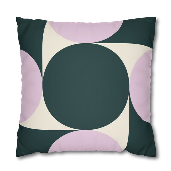 SW Paradox Palette Lilac Green Faux Suede Pillow Cover