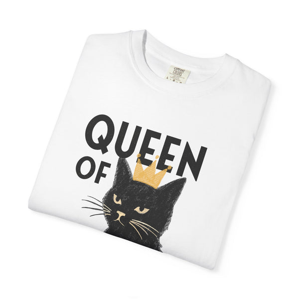 Queen of Chaos Black Cat Grunge Style Comfort Colors® T-Shirt
