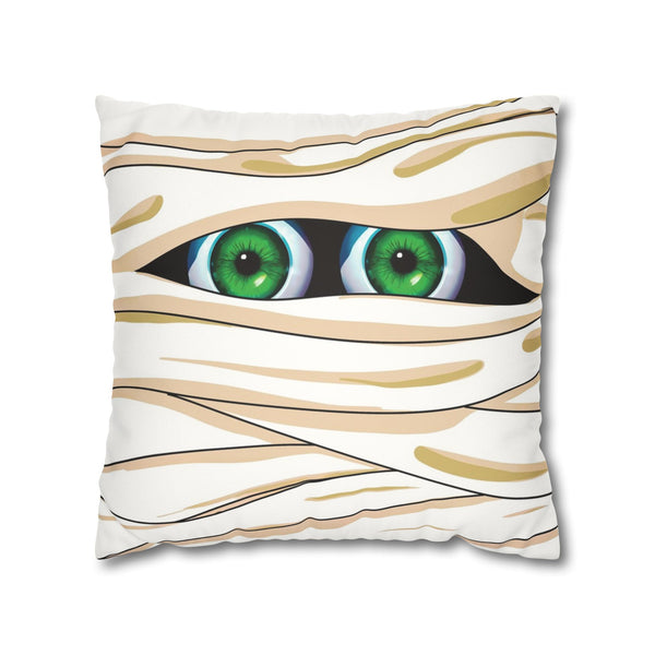 Funny Mummy Halloween Soft Pillow Cover