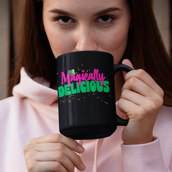 Magically Delicious Lucky Funny Mug 15oz