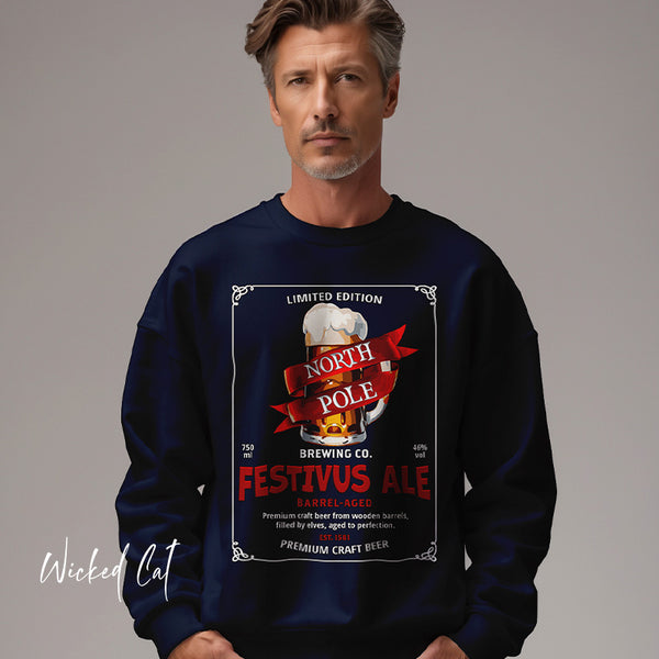 Festivus Brewery Holiday Sweatshirt Comfort Colors©