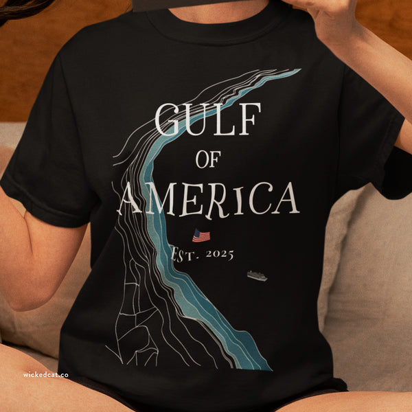 Comfort Colors© Gulf of America Topography Map T-Shirt