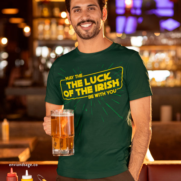 Luck of the Irish Star Wars Parody St. Patrick's T-Shirt