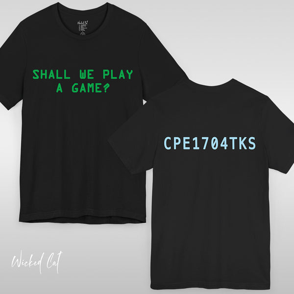 80s Movie War Games Code Pop Culture T-Shirt