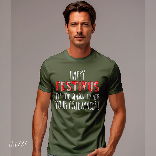 Festivus Funny Christmas T-Shirt Comfort Colors