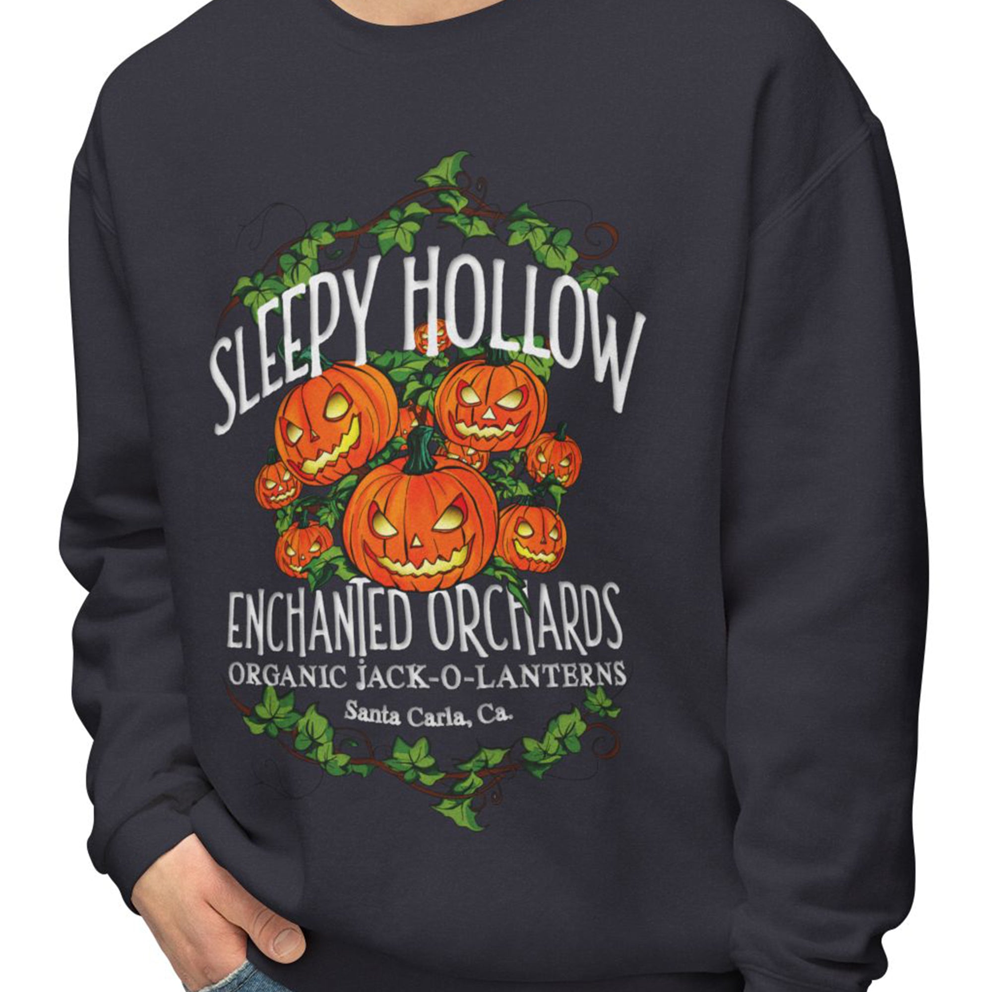 Comfort Colors® Sleepy Hollow Jack O Lanterns Sweatshirt