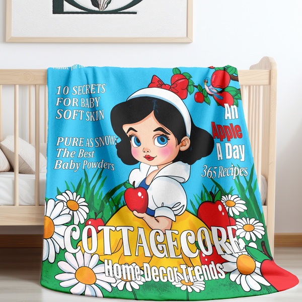 Baby Snow White Soft Sherpa Baby Blanket