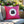 Pink 8 Ball Indoor Outdoor Throw Pillow