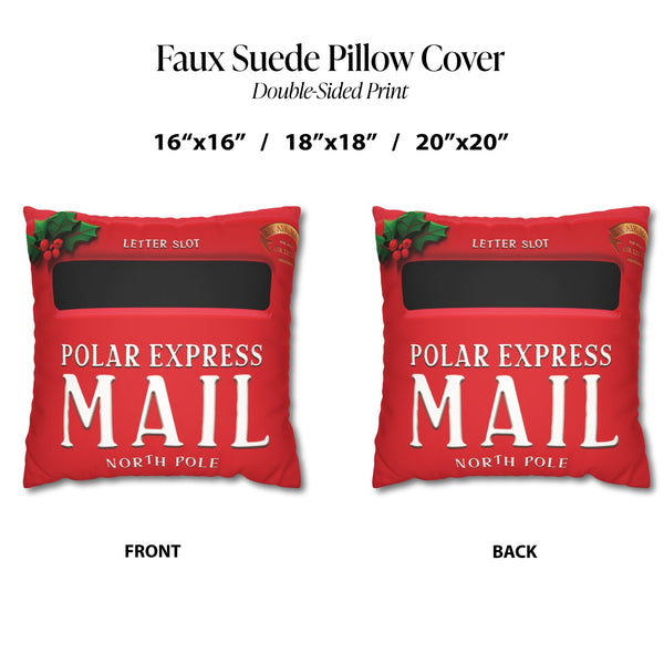 Santa Mailbox Pillow Cover Cute Christmas Decor