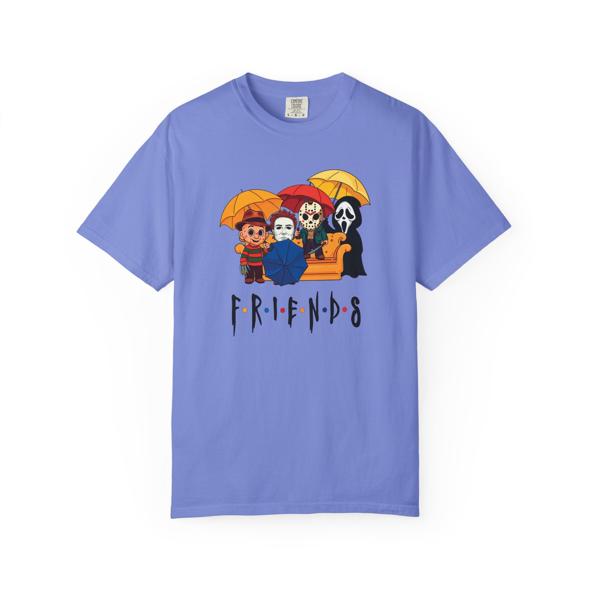 80s Horror Movie Friends Halloween T-Shirt Comfort Colors®