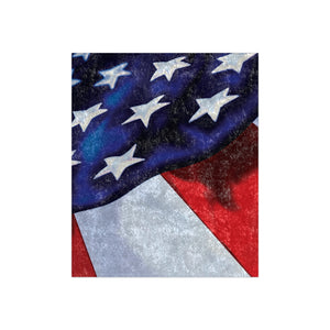 American Flag Decorative Throw Blanket