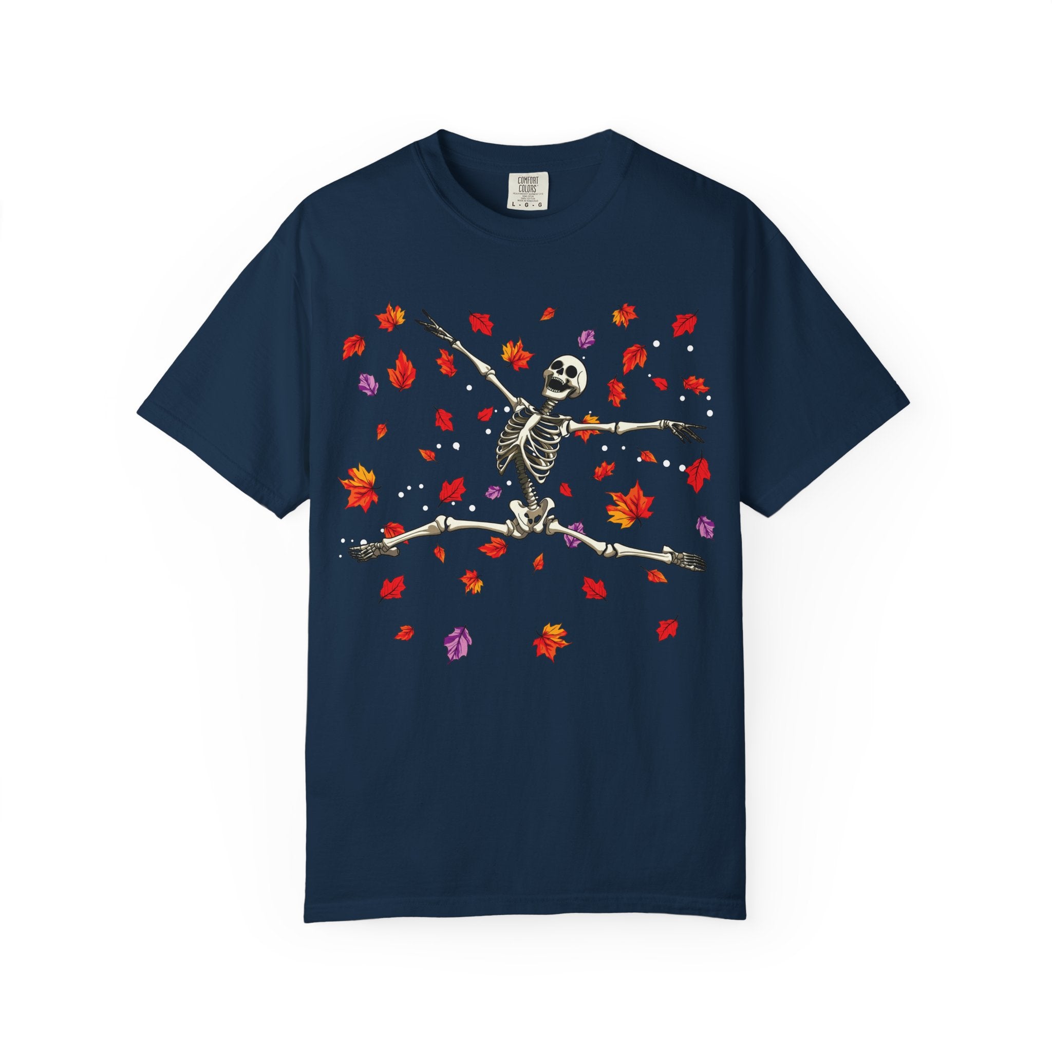 Halloween Lovers Skeleton Fall T-Shirt Comfort Colors®