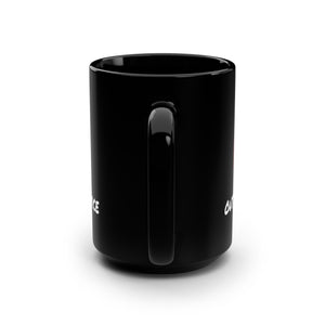 mug with 'Out of Service Funny Office' graphic on a white background