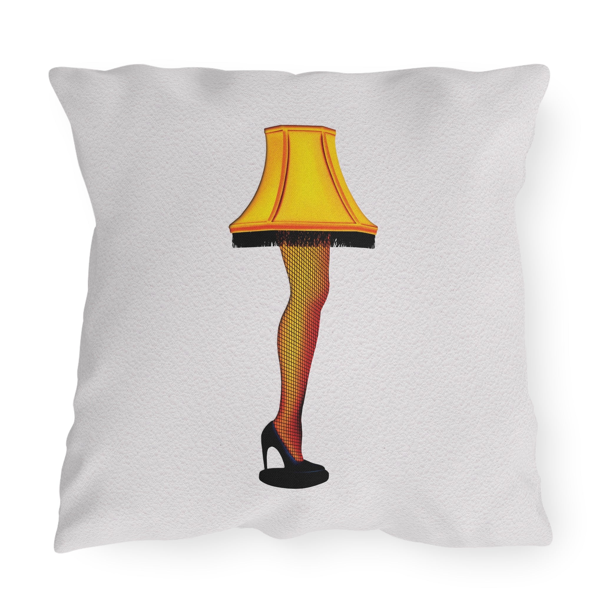 A Christmas Story Leg Lamp Indoor Outdoor Pillow