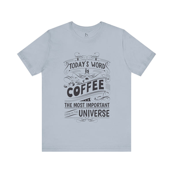 Coffee Typography T-Shirt