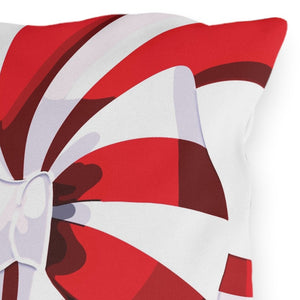 throw pillow with 'American Flow Patriotic Accent' design