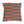 Pink and Green Striped Indoor Outdoor Throw Pillow