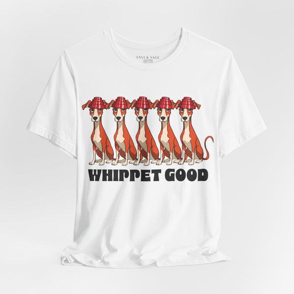 Whippet Good Devo 80's Music Funny T-Shirt