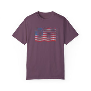 Martini USA Flag Patriotic Comfort Colors© T-Shirt