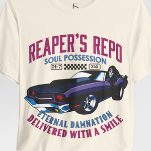 Grim Reaper's Repo Funny Halloween T-Shirt