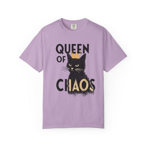 Queen of Chaos Black Cat Grunge Style Comfort Colors® T-Shirt
