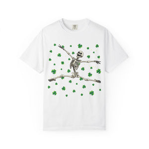 St. Patrick's Shamrock Skeleton Comfort Colors® T-Shirt