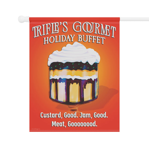 Friends Thanksgiving Funny Holiday Yard Flag