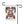 Decorative flag with Santa Claus and 'Moonshine Distillery' text on a white background