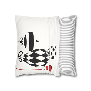 throw pillow with 'Holiday Cover Modern Christmas Decor' design
