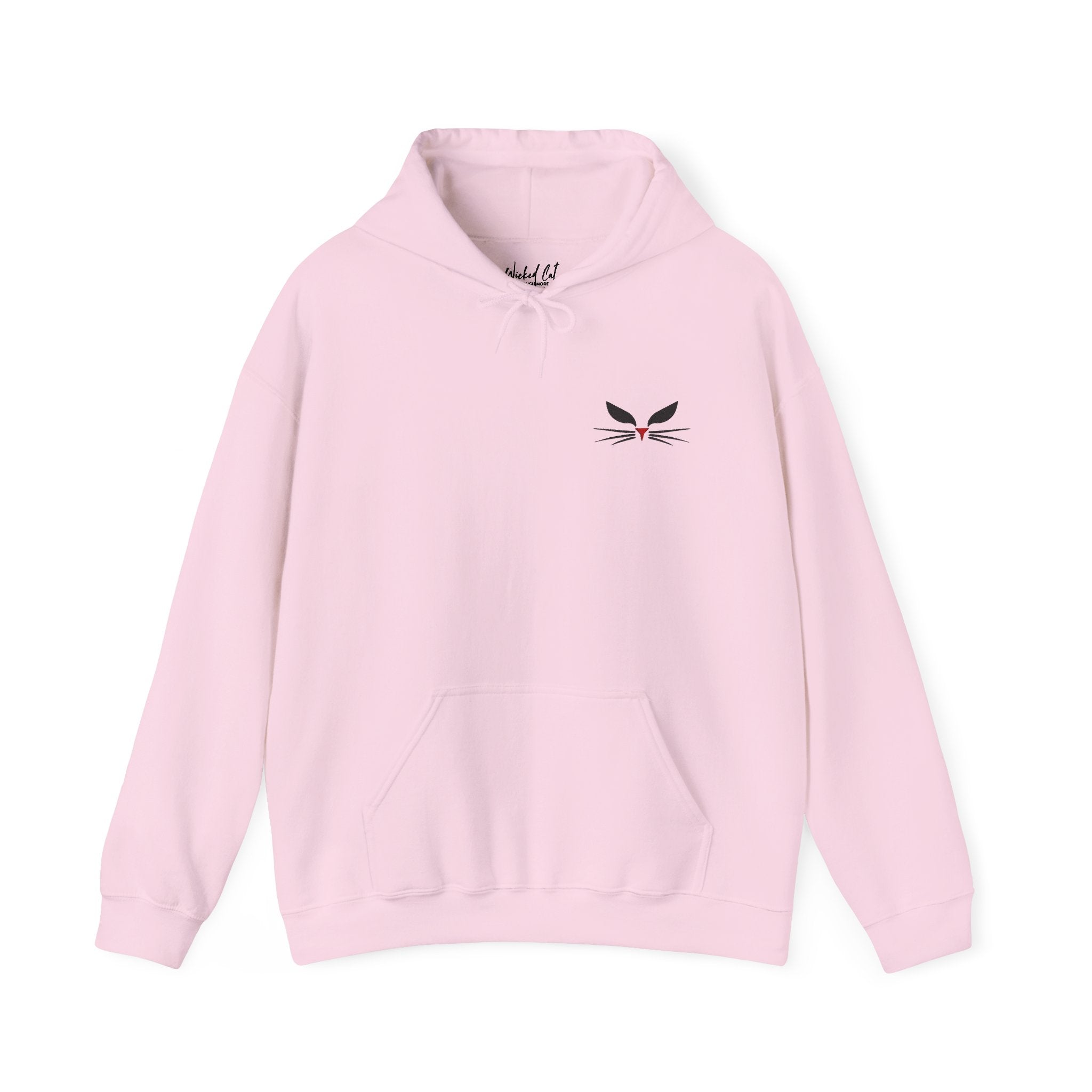 Wicked Cat Embroidered Sweatshirt Hoodie