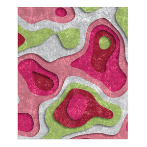 modern pastel holiday blanket home decor